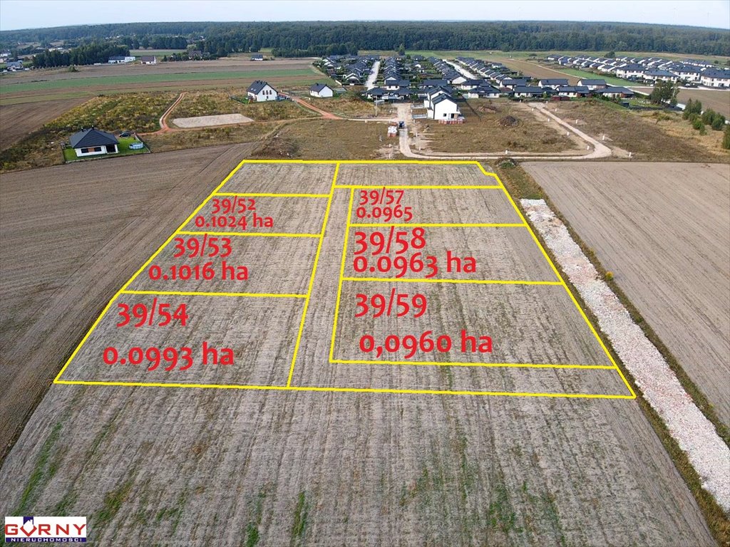 Działki budowlane Raków Duży 960 m2, media, dojazd Raków Duży  960m2 Foto 1