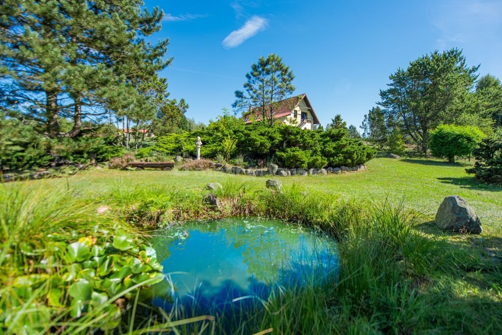 Do sprzedania urokliwa posiadłość nad jeziorem z stajnią i garażem Stepień  220m2 Foto 1