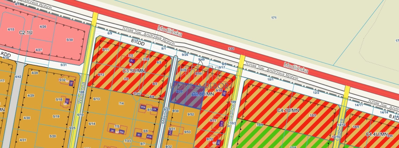 Działka budowlana na sprzedaż Rajszew, Makowa  1 198m2 Foto 1