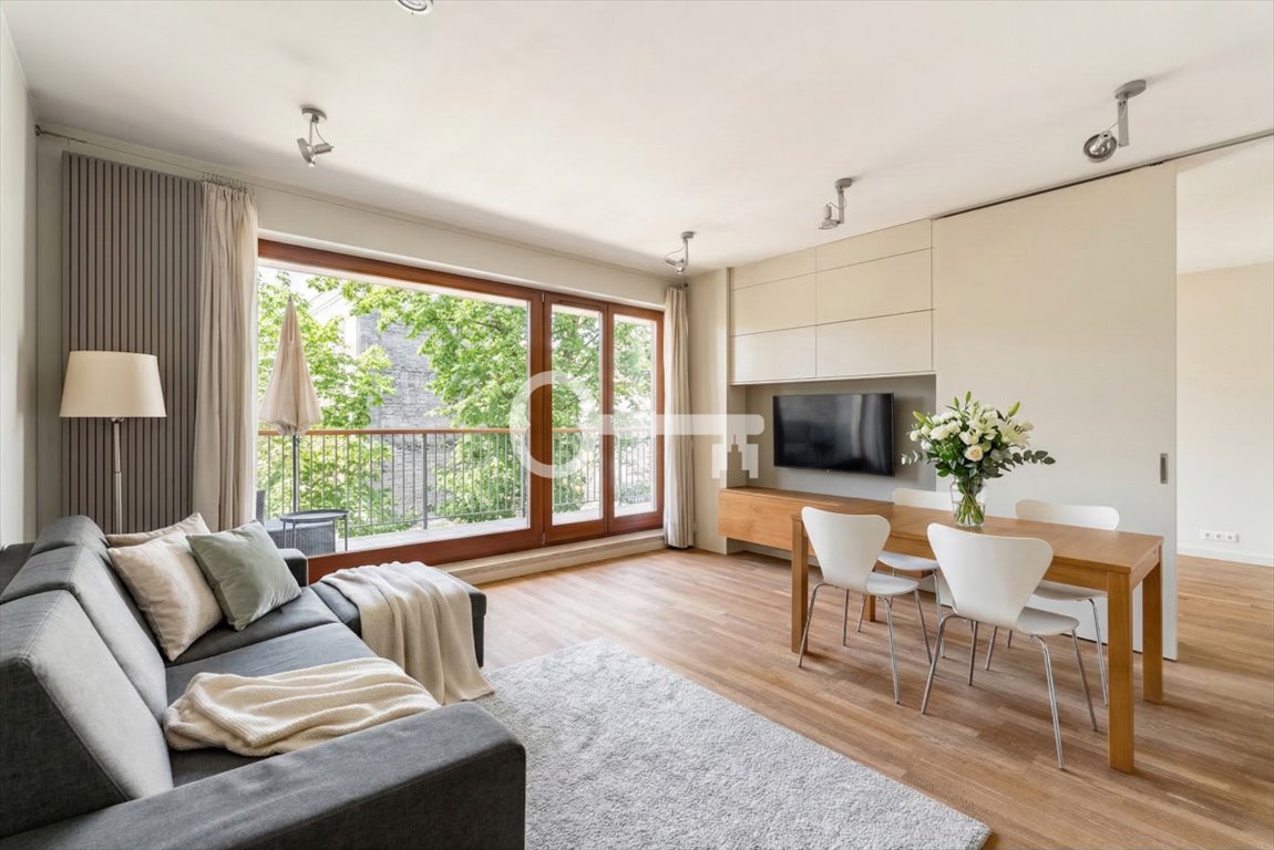 Nowoczesne 2-pokojowe mieszkanie z dużym balkonem w inwestycji Casa Verde Warszawa, Mokotów Stary Mokotów, Rakowiecka  55m2 Foto 1