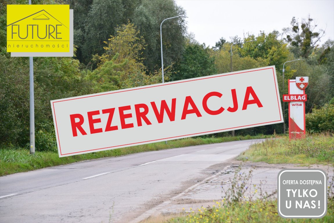 Duża działka przemysłowa 14 565 m² przy ul. Mazurskiej Elbląg, Mazurska  14 565m2 Foto 1