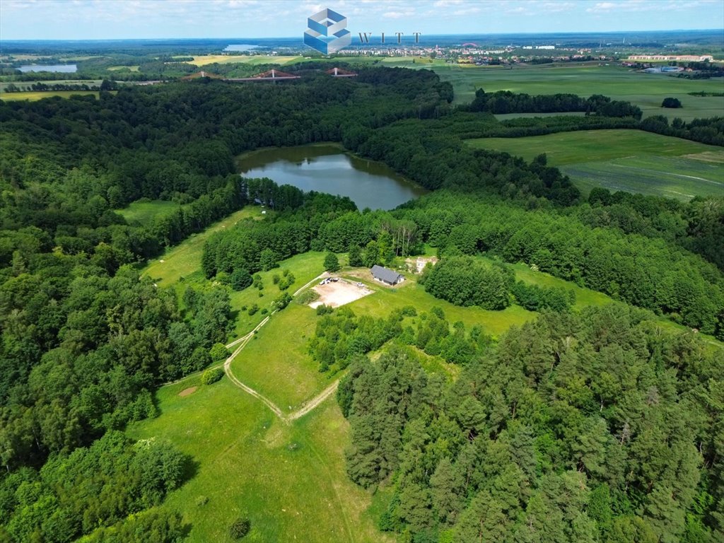 Polecam unikalną działkę nad jeziorem Morlinek z panoramicami Kajkowo, Cibory  1 530m2 Foto 1