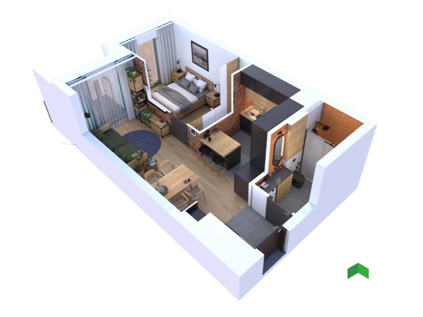 Mieszkanie dwupokojowe na sprzedaż Lublin, Czechów, Koncertowa  43m2 Foto 1