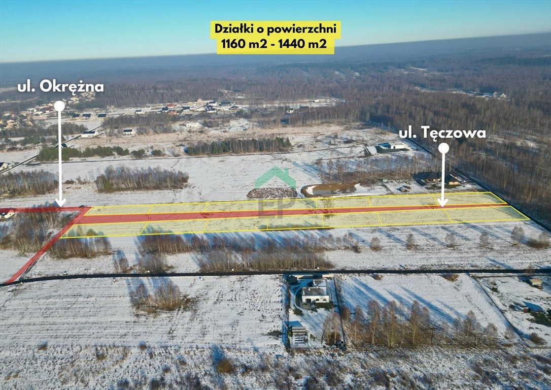 Działka inna na sprzedaż Łysiec  1 160m2 Foto 2