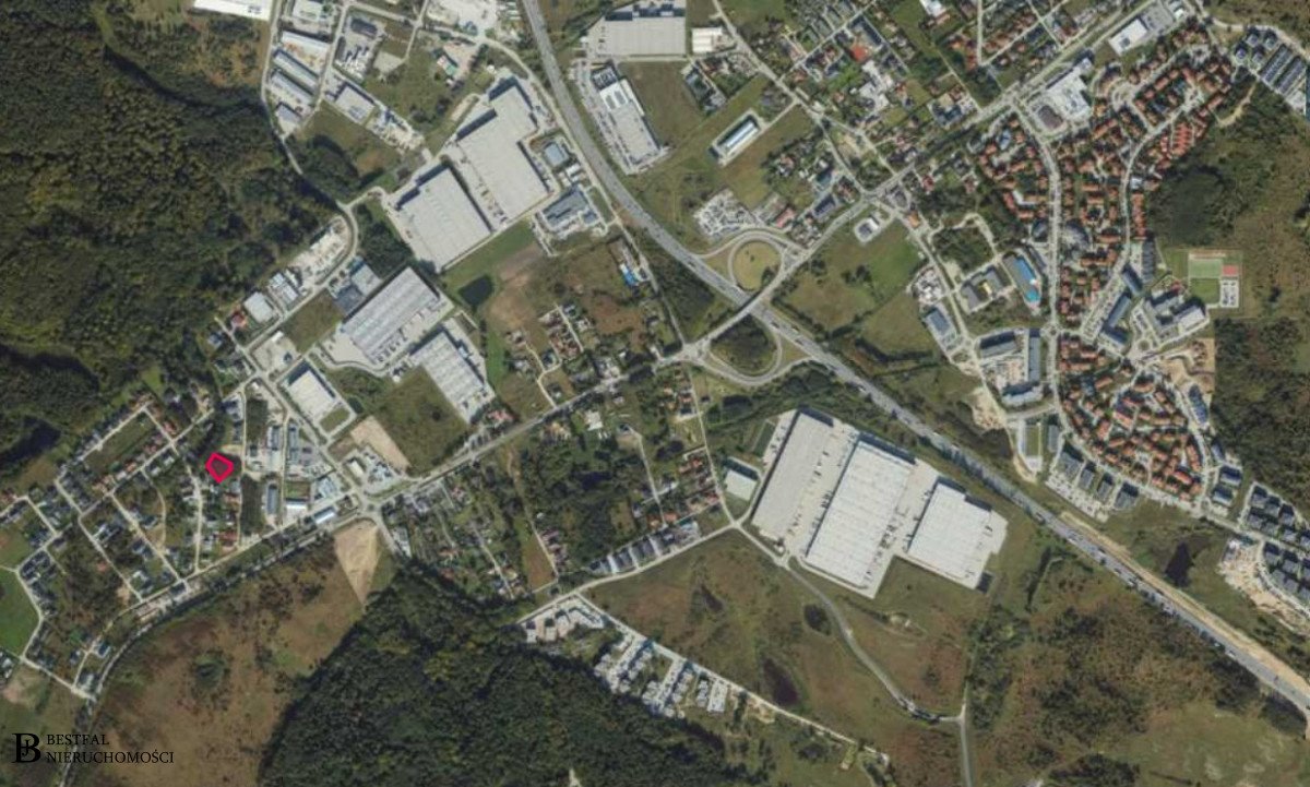 Działka 1527 m² pod dom i usługi w Bąkowie, MPZP Bąkowo, Kpt. Mamerta Stankiewicza  1 527m2 Foto 1