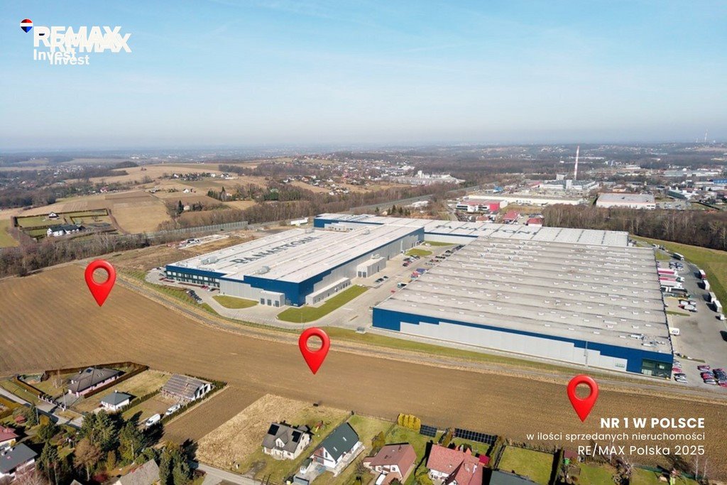 Działka usługowa 3,26 ha w Bielsku-Białej z szerokimi możliwościami Bielsko-Biała, Mazurska 0  32 604m2 Foto 1