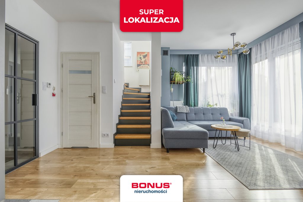 Nowoczesny bliźniak 120 m² w Łomiankach (gotowy do zamieszkania) Łomianki Dolne, Kościelna Droga  120m2 Foto 1