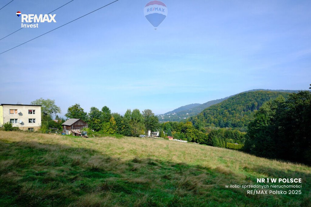 Działka budowlana z widokiem na góry i las Ustroń  900m2 Foto 1