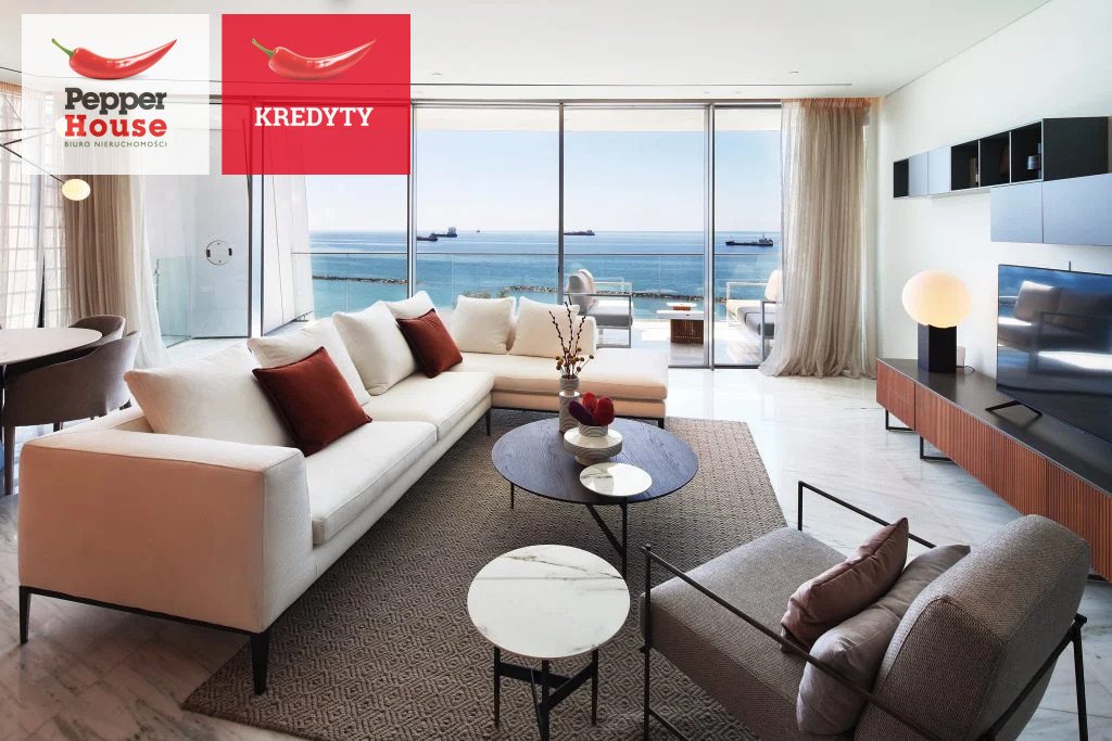 Luksusowy Sky Home z widokiem na morze (2 sypialnie) Cypr, Limassol, Limassol  249m2 Foto 1
