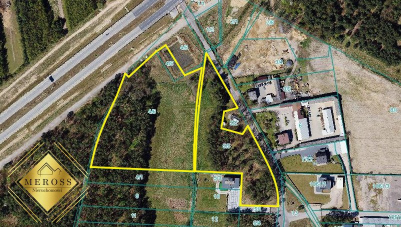 Działka przemysłowo-handlowa pod dzierżawę Częstochowa, Grabówka  34 361m2 Foto 1