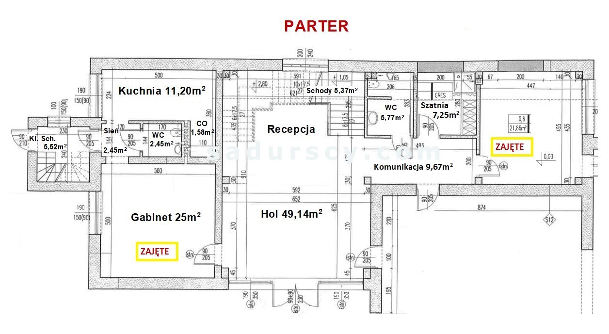 Lokal użytkowy na wynajem Piaseczno  112m2 Foto 9