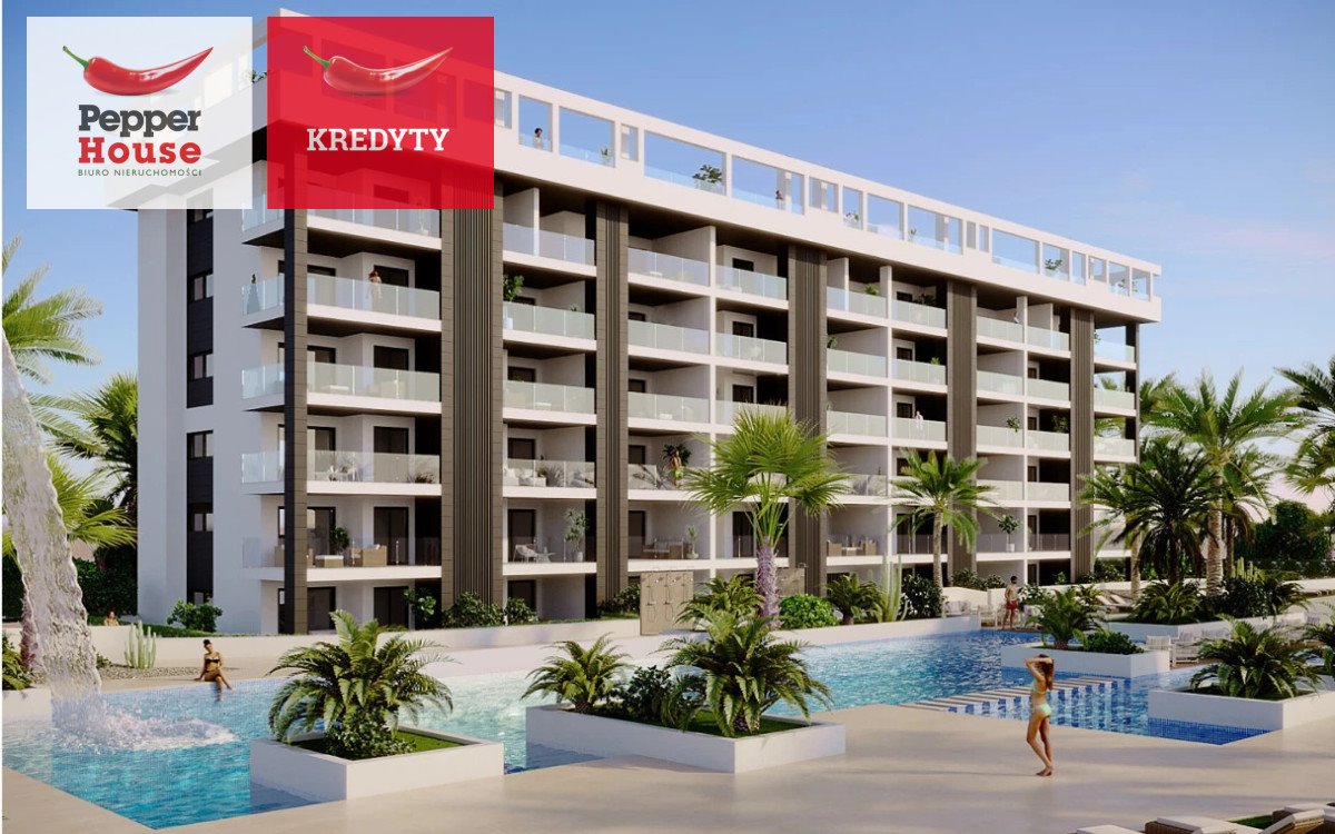 Luksusowy apartament 2 sypialnie, taras, blisko plaży Hiszpania, C. Pitas, C. Pitas  61m2 Foto 1