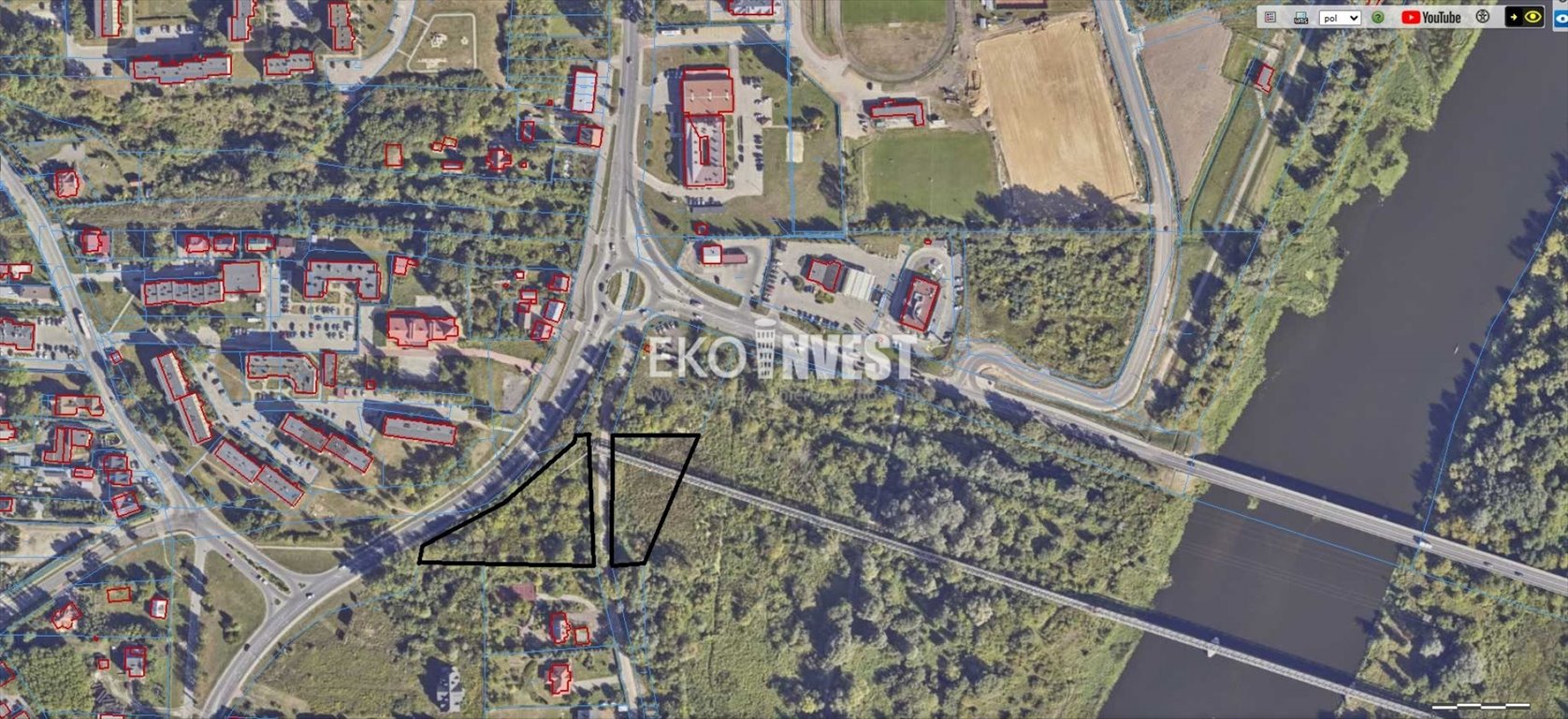 Działka inwestycyjna w Pułtusku, 2954 m2, media w ulicy Pułtusk, Pułtusk  2 954m2 Foto 1