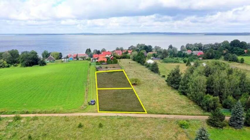 Działki nad Śniardwami w Nowych Gutach – inwestycja i relaks Nowe Guty  834m2 Foto 1