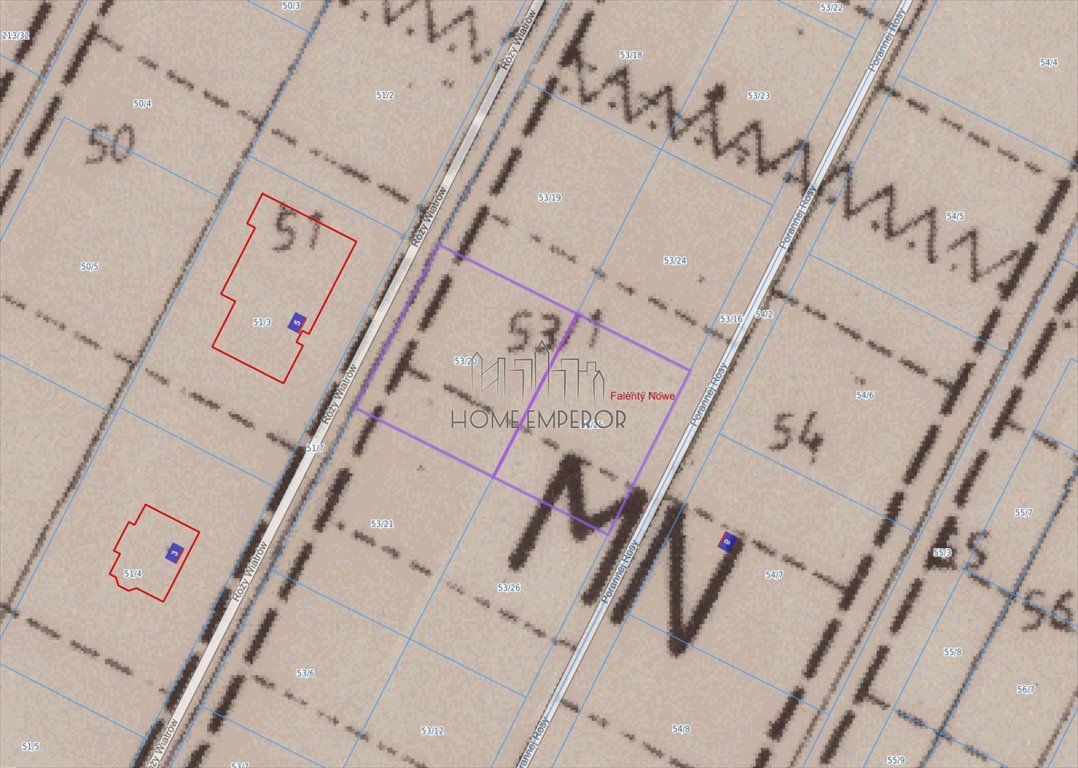 Zapraszam do zakupu działki 27x42 m z mediami pod dom jednorodzinny Falenty Nowe, Porannej Rosy  1 122m2 Foto 1