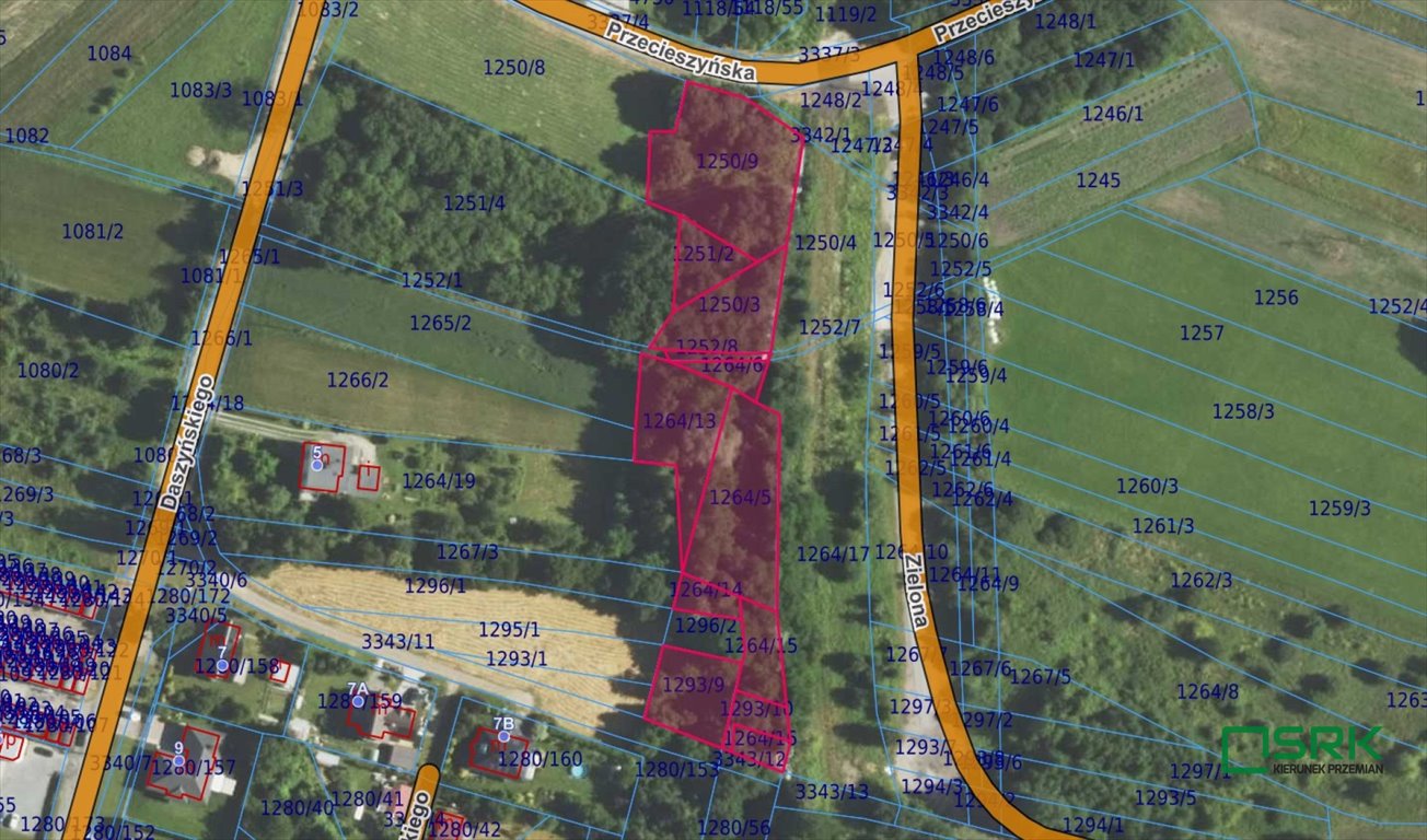 Działka 0,53 ha z infrastrukturą i potencjałem rozwoju Brzeszcze, Brzeszcze, Przecieszyńska  5 339m2 Foto 1