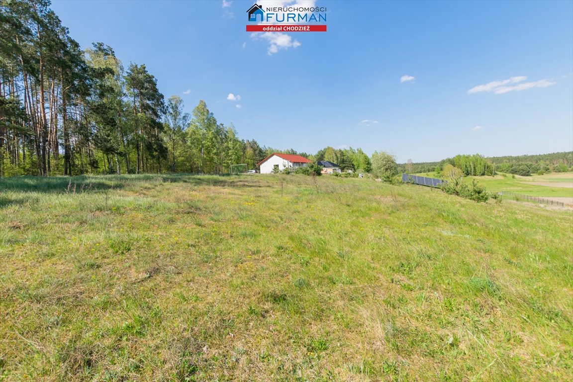 Działka budowlana z widokiem na rzekę i las (1654 m²) Krępsko  1 654m2 Foto 1