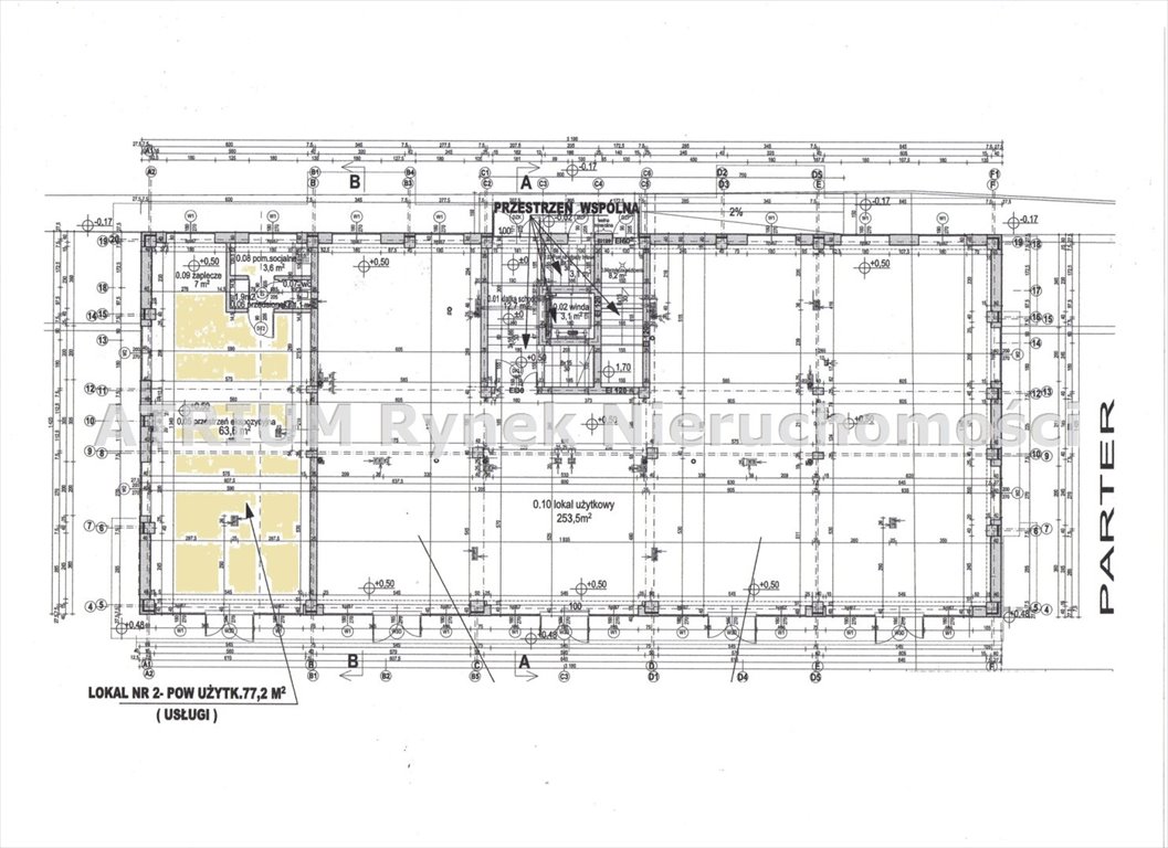 Na wynajem przestronny lokal 77 m² w centrum Piotrkowa Piotrków Trybunalski  77m2 Foto 1