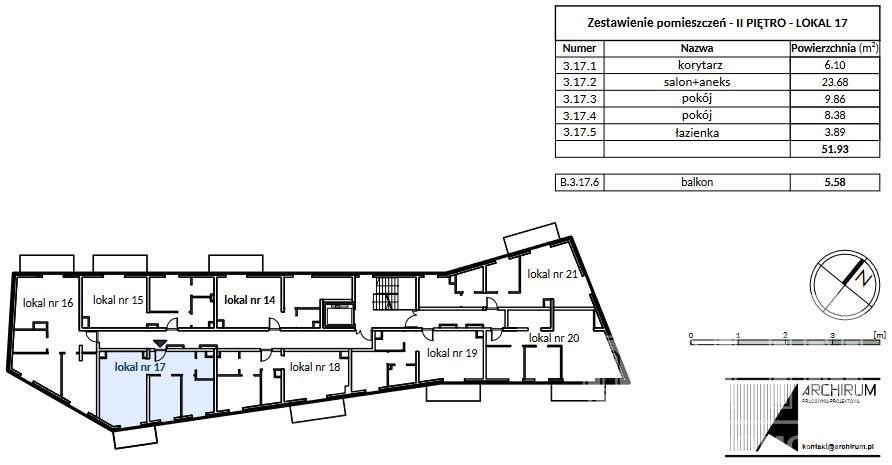 Mieszkanie trzypokojowe na sprzedaż Gdynia, Mały Kack, Nowodworcowa  52m2 Foto 5