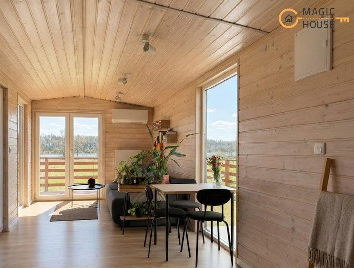 Polecam urokliwy dom na Kaszubach 35 m² blisko jeziora Kamela  35m2 Foto 1