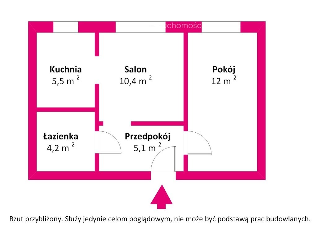 Mieszkanie dwupokojowe na sprzedaż Biała Podlaska, Łukaszyńska  35m2 Foto 8