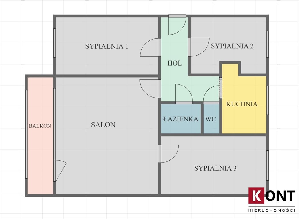 Mieszkanie czteropokojowe  na sprzedaż Olkusz, Korczaka  72m2 Foto 7