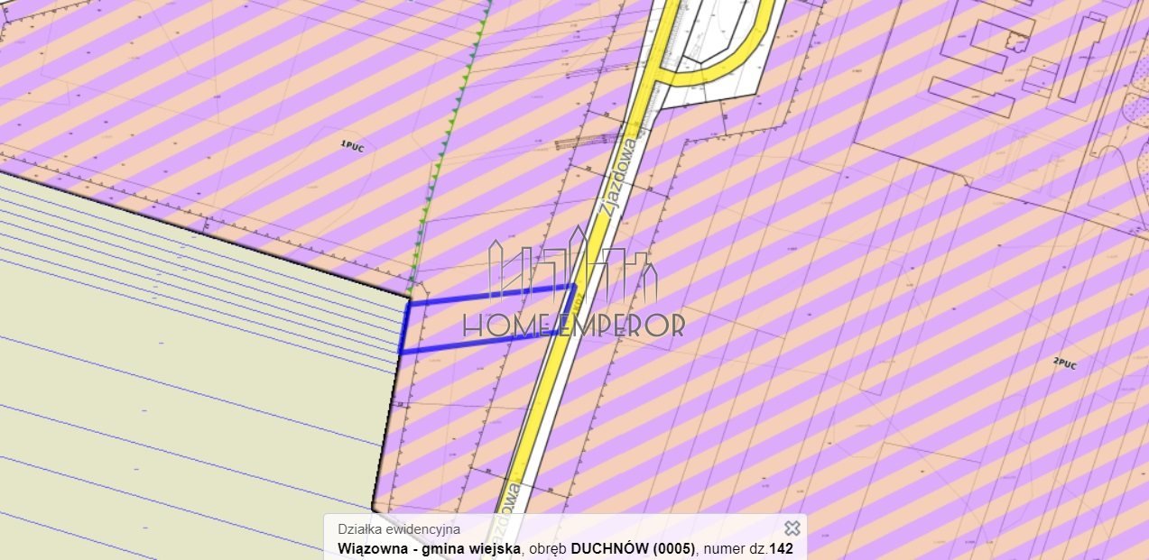 Działka inwestycyjna na sprzedaż Duchnów, Zjazdowa  3 600m2 Foto 2