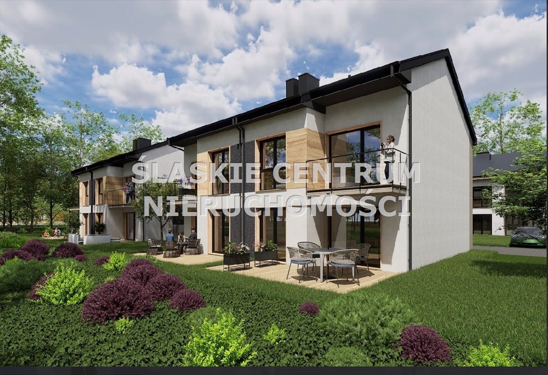 Na sprzedaż nowoczesny apartament 56 m² z ogródkiem 30,8 m² w Sosnowcu Sosnowiec, Niwka, Tuwima  56m2 Foto 1