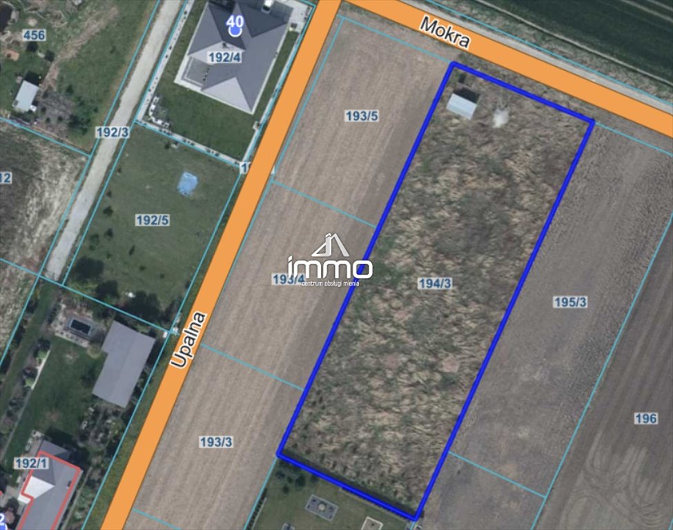 Duża działka budowlana 0,254 ha w Bystrem – potencjał inwestycyjny Bystre, Mokra  2 540m2 Foto 1