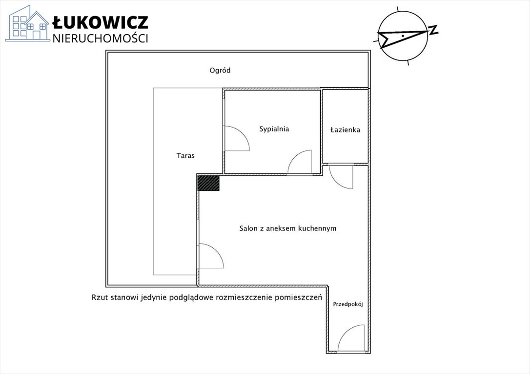 Mieszkanie dwupokojowe na sprzedaż Czechowice-Dziedzice, Brzeziny  41m2 Foto 19