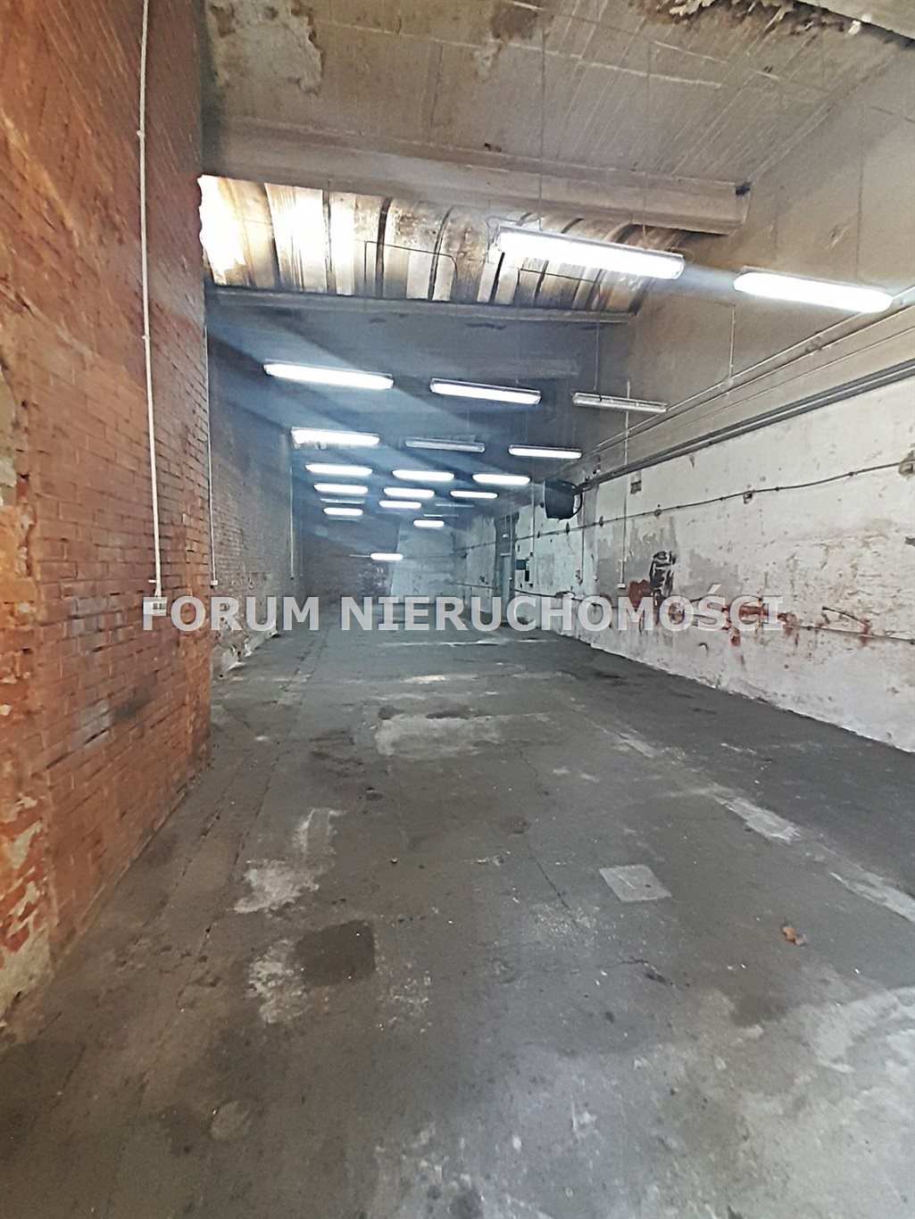 Hala 182 m² z wysokim sufitem i parkingiem w centrum Bielsko-Biała, Centrum  182m2 Foto 1