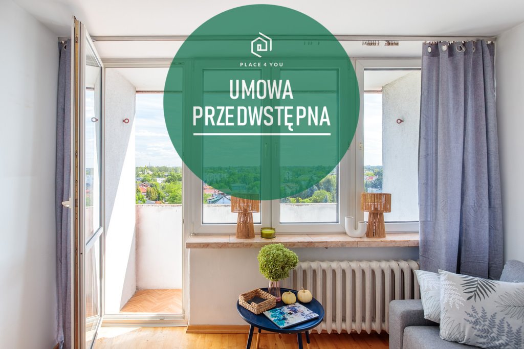 Przestronne 3-pokojowe mieszkanie z loggią i panoramicznym widokiem Warszawa, Bemowo, Borowej Góry  49m2 Foto 1