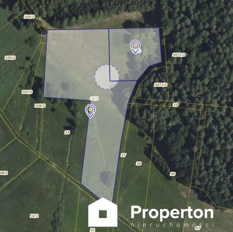 Działka 13 500 m² z siedliskiem i potencjałem w Miłogórze Miłogórze  13 500m2 Foto 1