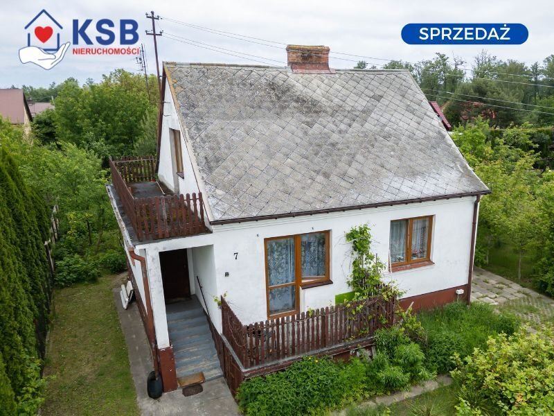 Polecam przytulny dom 92 m² z balkonami i dużą działką Ćmielów, Słoneczna 7  92m2 Foto 1