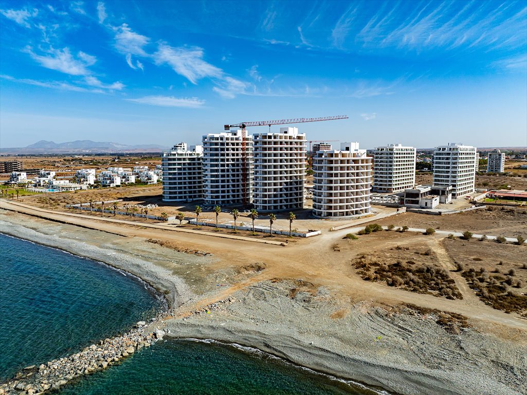 Luksusowy apartament 1 syp. przy plaży w Aphrodite Wellness Cypr, Gaziveren, Gaziveren, Lefke, Cypr Północny  61m2 Foto 1