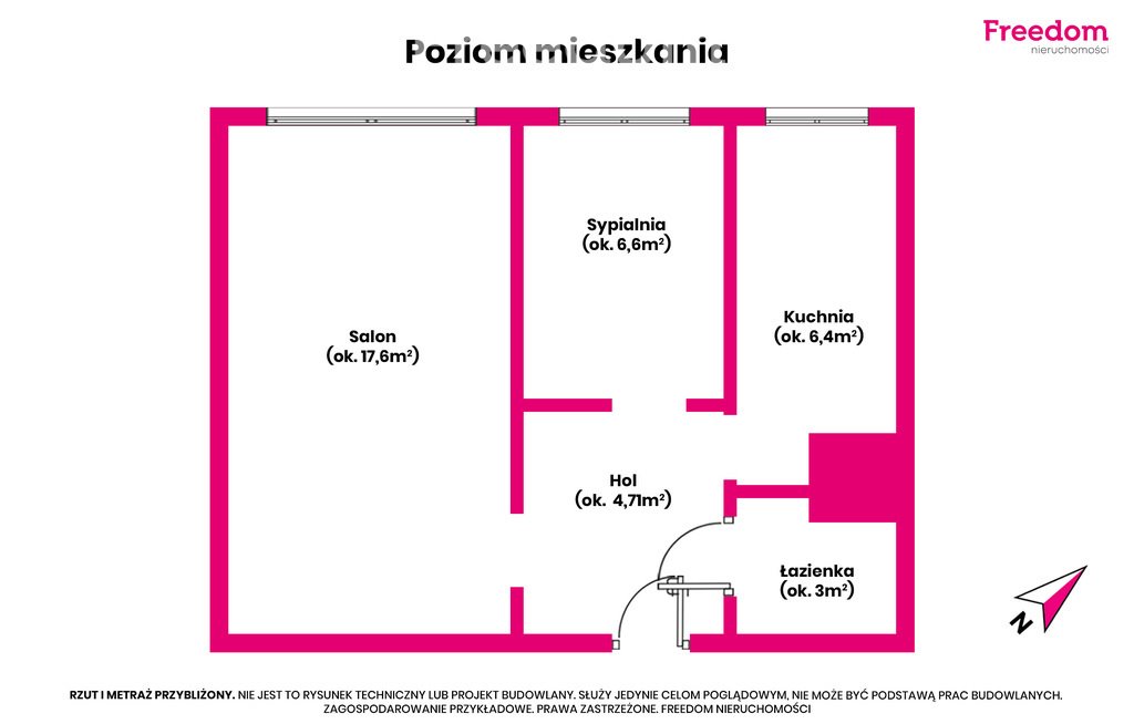 Mieszkanie dwupokojowe na sprzedaż Wałcz, Aleja Tysiąclecia  41m2 Foto 18