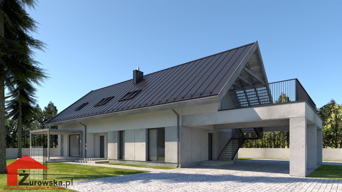 Nowoczesny dom 240 m² z biurem, panelami i patio - polecam! Szczepanek  240m2 Foto 1