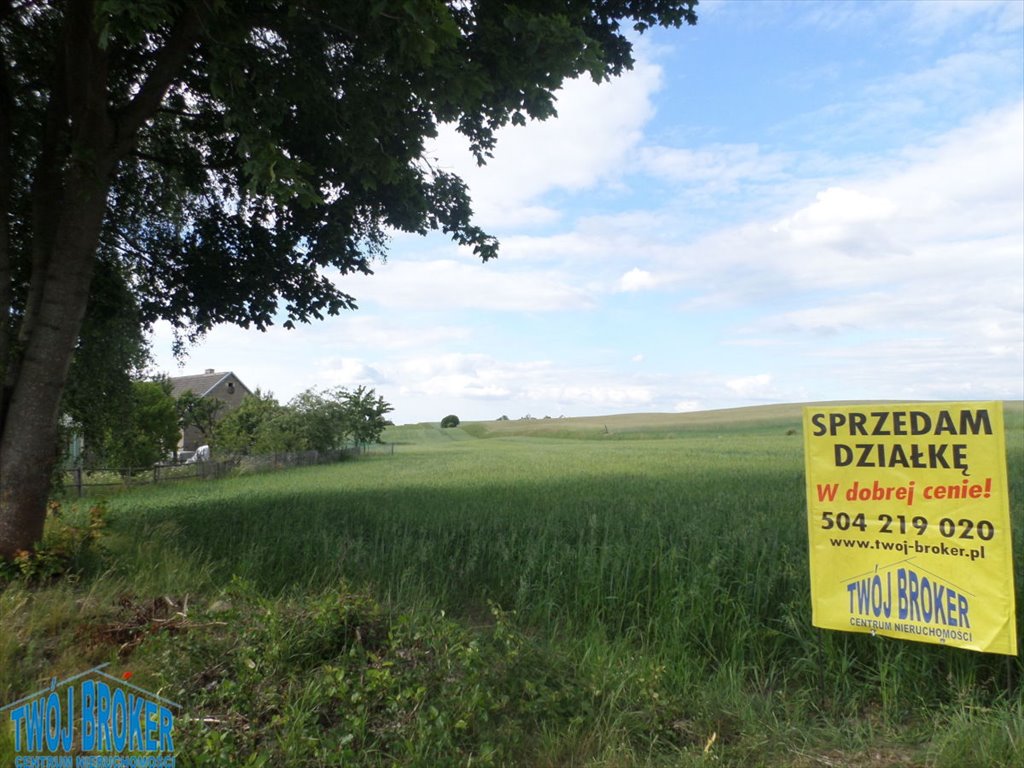 Sprzedam działkę 1109 m² pod dom w Parchowie z dostępem do jeziora Parchowo  1 109m2 Foto 1
