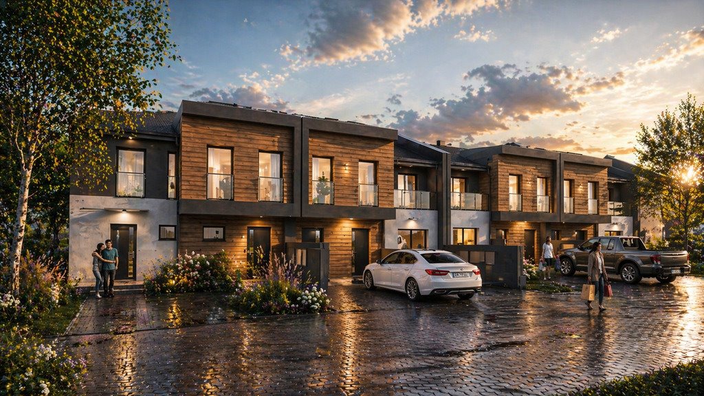 Polecam dwupoziomowe mieszkanie 82 m² z ogrodem i tarasem Rzeszów, al. gen. Władysława Sikorskiego  82m2 Foto 1