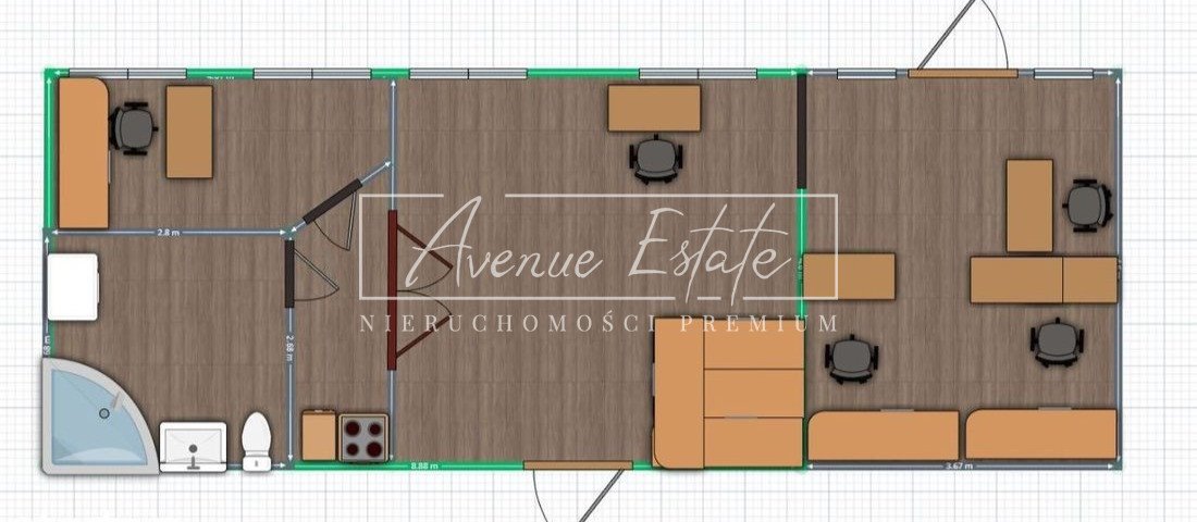 Lokal użytkowy w centrum Warszawy, 58 m², duży potencjał Warszawa, Śródmieście  58m2 Foto 1