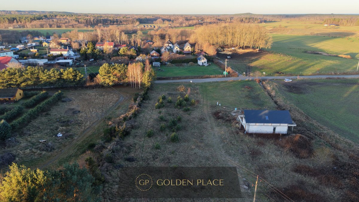 Działka z pozwoleniem na budowę w Słajszewie, 822 m² Słajszewo  822m2 Foto 1