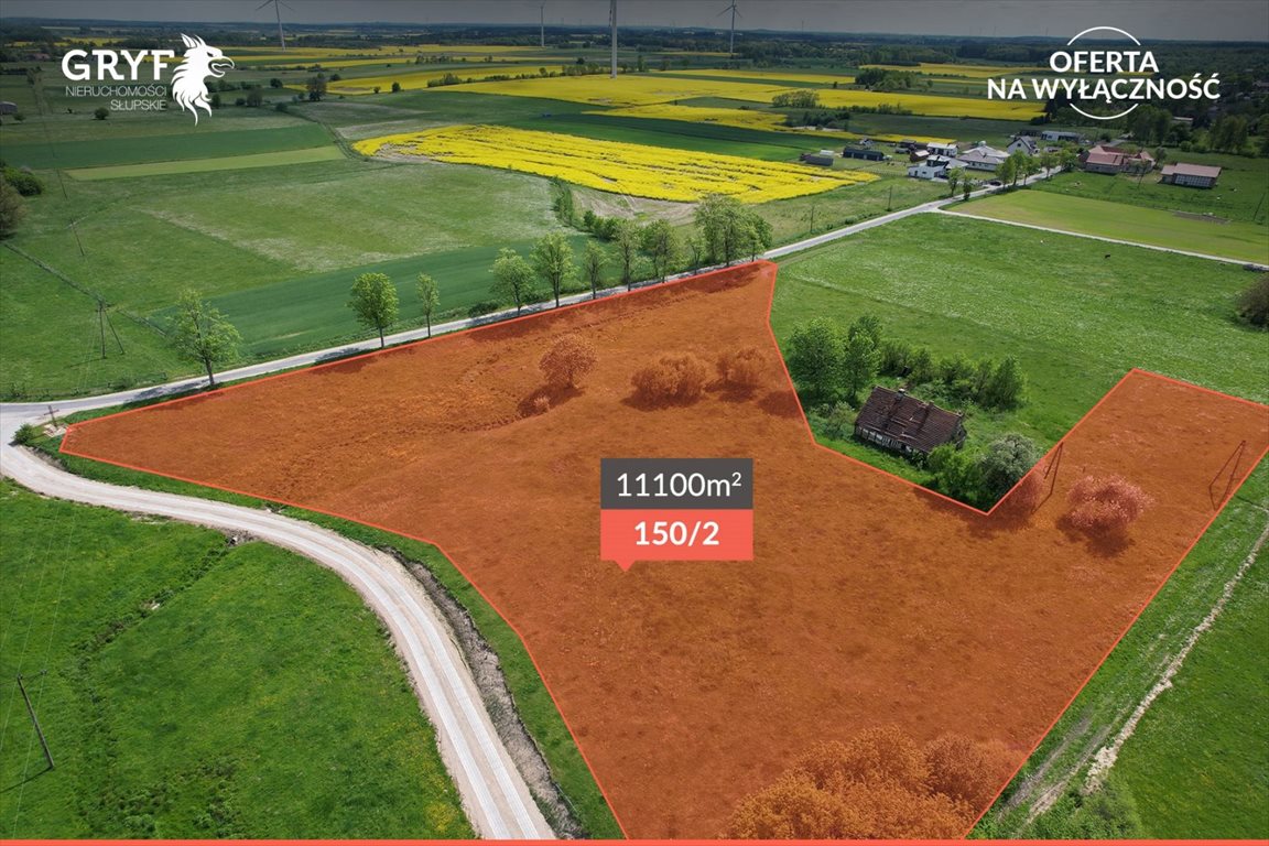 Do sprzedania duża działka 11 100 m² pod zabudowę w Nowym Jarosławiu Nowy Jarosław, Nowy Jarosław  11 100m2 Foto 1