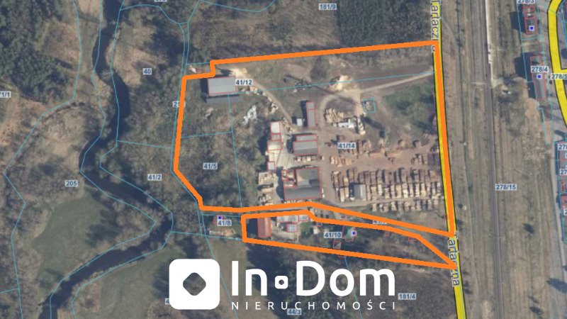 Inwestycyjny kompleks w Korzybiu – 55 500 m² z infrastrukturą Korzybie  55 500m2 Foto 1