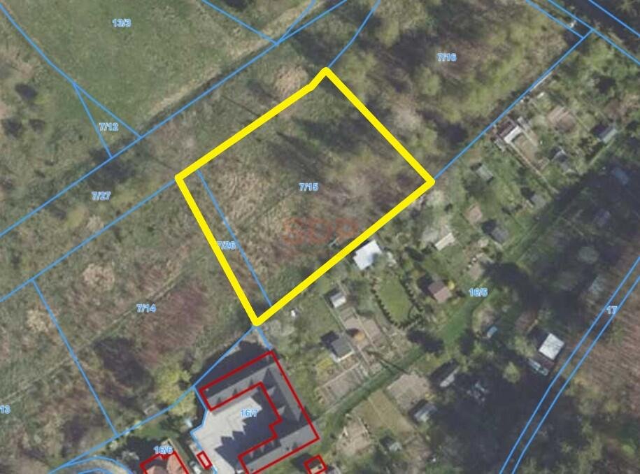 Działka budowlana w Kudowie-Zdroju, 2484 m2, media w drodze Kudowa-Zdrój, Słoneczna  2 484m2 Foto 1