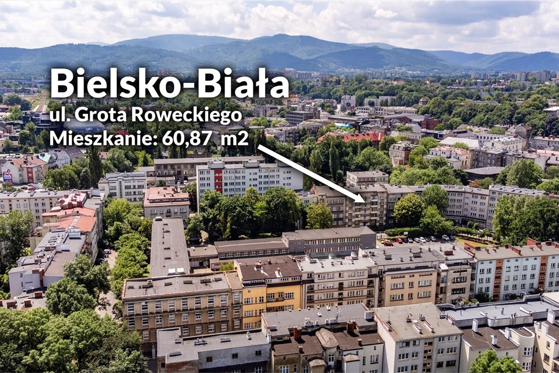 Mieszkanie dwupokojowe na sprzedaż Bielsko-Biała, Śródmieście Bielsko  61m2 Foto 15