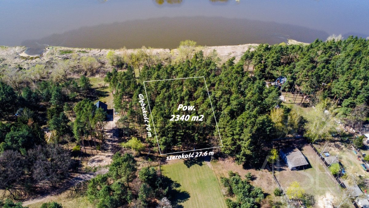 Działka 2340 m² z dostępem do rzeki Bug, las, energia Drogoszewo  2 340m2 Foto 1
