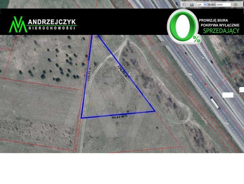 Działka produkcyjno-usługowa 4998 m² z widokiem z Obwodnicy Gdańsk, Kiełpino Górne, CHARZYKOWSKA  4 998m2 Foto 1