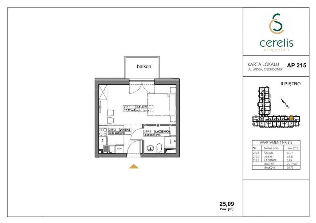 Kawalerka na sprzedaż Ciechocinek, Widok  25m2 Foto 11