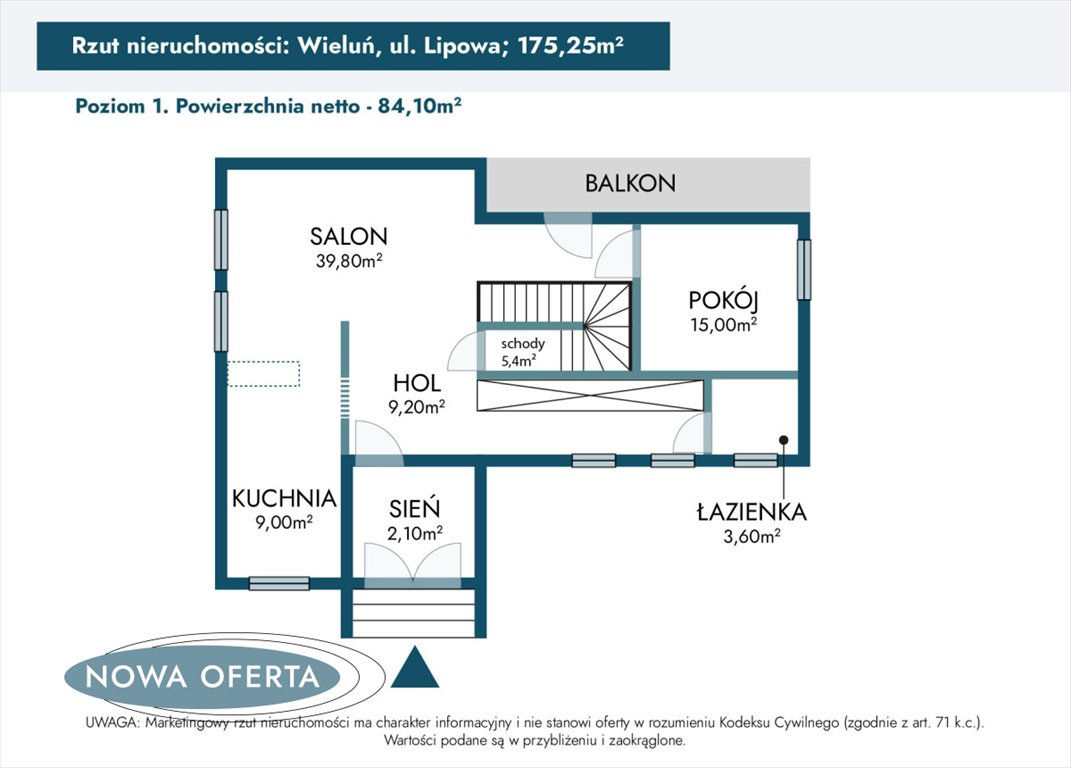 Dom na sprzedaż Wieluń, Lipowa  175m2 Foto 4