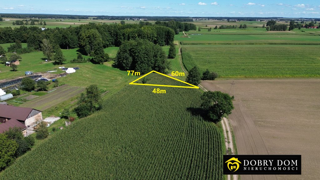 Działka rolna na sprzedaż Idźki Średnie  1 578m2 Foto 1